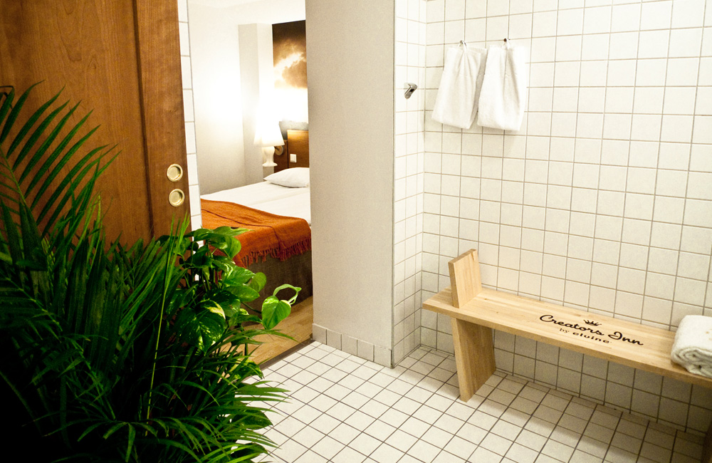 The relaxing spa